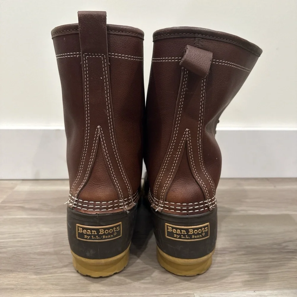 Classic L.L. Bean Lined Bean Boots Men’s Size 13